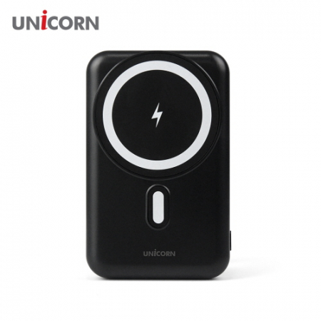 유니콘 PD22.5W 10000mAh 맥세이프 무선 고속충전 보조배터리 PD-10000BW #5