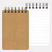 작은이미지: [기성제품] 크라프트 미니 수첩(70*105mm) #2