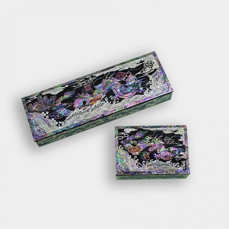 아름누리 투톤 자개 필통명함함세트3종 #2