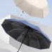 작은이미지: 포유렐라 튼튼한 106cm 버클 3단 암막 접이식 휴대용 자동우산 #3