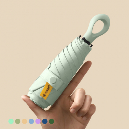 포유렐라 초경량 5단 링 V차단 소형 미니 암막 양산 양우산 우양산 #3