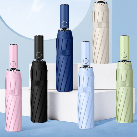 포유렐라 튼튼한 72살대 암막 접이식 휴대용 자동우산 #3