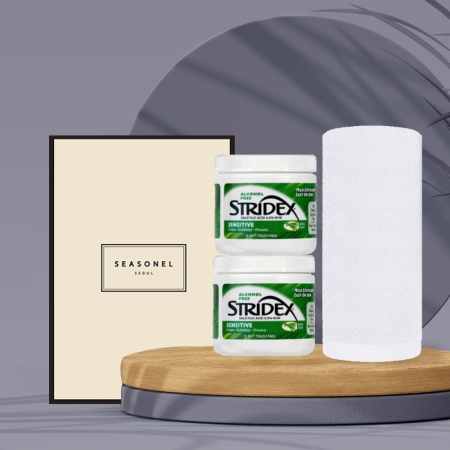 시즈넬 고급선물세트 스트라이덱스 더블패드+송월 항균타올150g #2