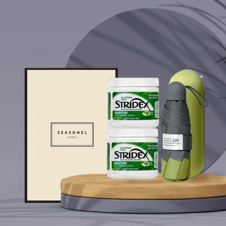 시즈넬 고급선물세트 5단 양우산+스트라이덱스 더블패드 #2