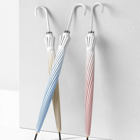 포유렐라 16k 그라데이션 튼튼한 태풍 골프 대형 자동 장우산 #3