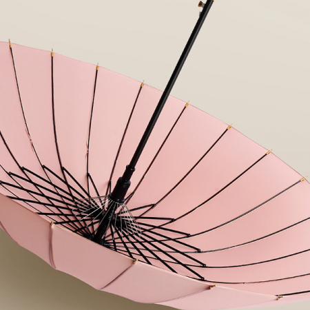 포유렐라 튼튼한 24k 사쿠라 태풍 골프 대형 자동 장우산 #5