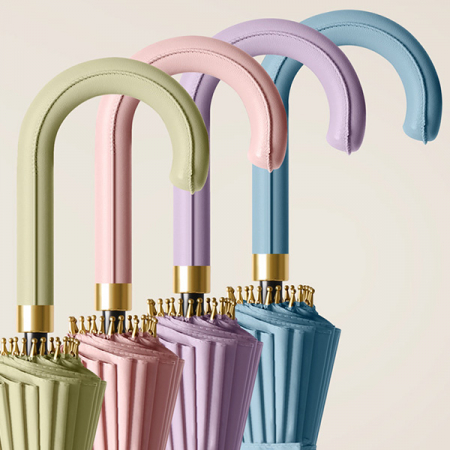 포유렐라 튼튼한 24k 사쿠라 태풍 골프 대형 자동 장우산 #3