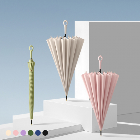 포유렐라 16k O형 튼튼한 태풍 골프 대형 자동 장우산 #2