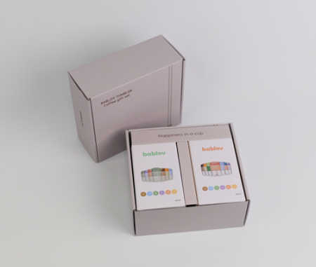 바블로브 트라이탄 워터보틀 텀블러 2종  선물세트 BB960 #3