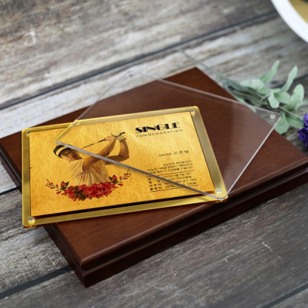 HBCAG-30 순금골프 골드미러 아크릴 가리비 대형 #7