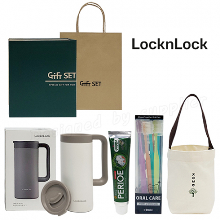 와우26호 선물세트 락앤락 테이블머그 텀블러 오랄케어 100g치약칫솔(쇼핑백) #4