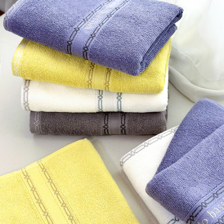 [송월타올] AB 체인 140g 3매 선물세트(쇼핑백) 세면타올 기념수건 답례품 #4