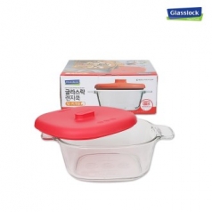 안전한 국내생산 글라스락 간편 쿡용기 1250ml