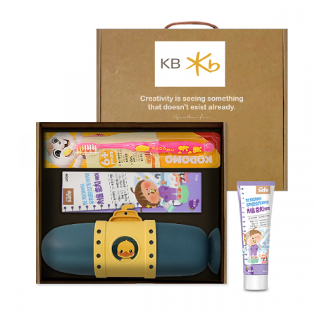 레스쁘리 스페셜 어린이셋트 A (칫솔케이스+키즈세이프 치약+코도모 칫솔) #3