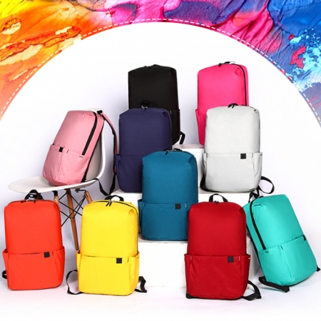 B045 컬러풀 초경량 백팩 캐쥬얼배낭 인쇄 주문제작 가방 #3