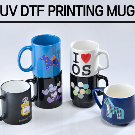 드망즈 UV DTF필름 인쇄머그 올블랙 #2