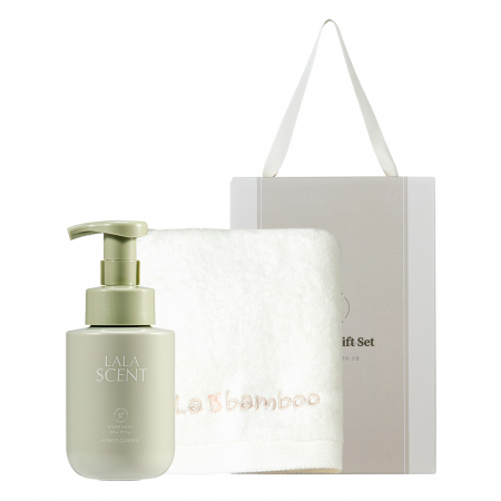 퓨어센스 더 마음가는 선물세트 퍼퓸 핸드워시 + 밤부 세면타올 #3