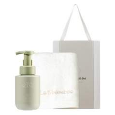 퓨어센스 더 마음가는 선물세트 퍼퓸 핸드워시 + 밤부 세면타올