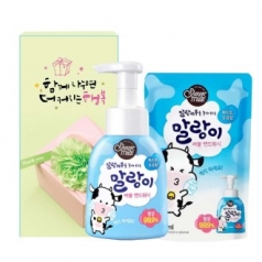 애경 말랑 핸드워시 용기 1 + 리필 1 세트