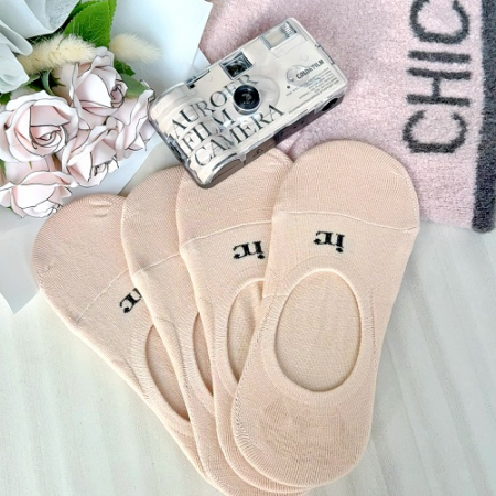 인컴 프리미엄 페이크 덧신, 뒤꿈치가 절대 벗겨지지 않는 면 덧신 #2