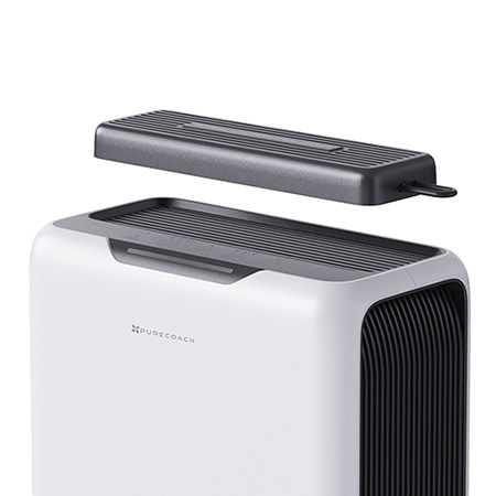 퓨어코치 DH2500D 분리형 실리카겔 2in1 펠티어 미니 제습기 2.5L 원룸 욕실 #2