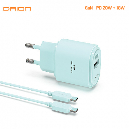 드리온 가정용 GaN PD 20W 2구 CtoC (민트) #2