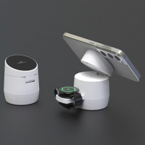 드리온 스마트폰 애플워치 충전기 2in1 고속 무선 충전기, 동시충전 가능