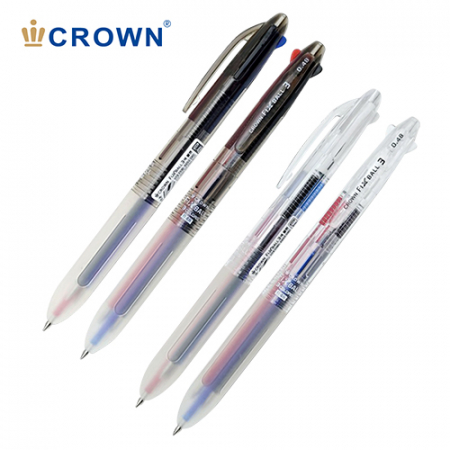 크라운 픽스볼 3색 볼펜 스텐다드 #2