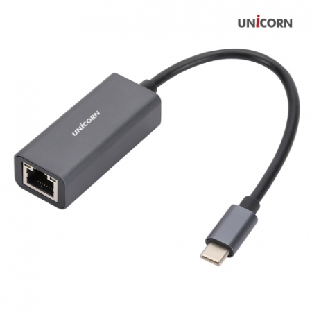 유니콘 CLAN-1000GC USB3.1 Gen1 C타입 GIGA 유선랜카드 1Gbps 알루미늄바디 #2