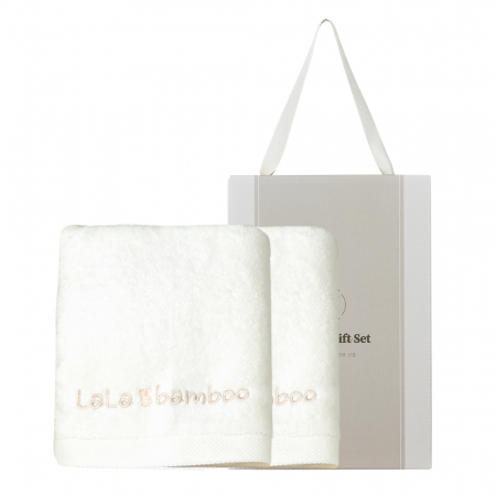 더마음가는 선물set 국내생산 밤부 세면 타올 2P #2