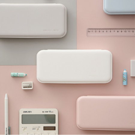 샤/베이직 심플무지 파스텔 필통/학생/사무 #2