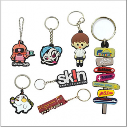 주문제작 2D 캐릭터 열쇠고리 (양면) #2