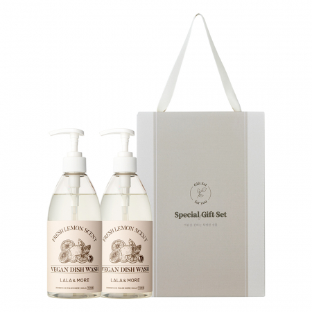 더마음가는 선물세트 상큼 레몬향 주방세제 500ml 2P #2