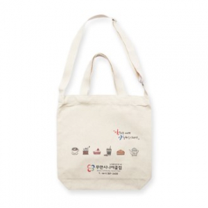 Massif 에코백 이중 크로스 36x36x10 국산