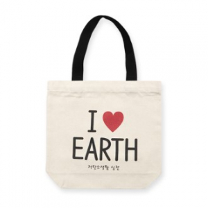 MASSIF 에코백 컬러끈소 36x30x10 국산