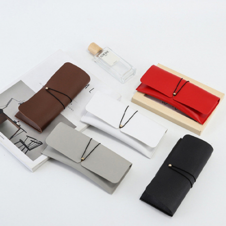 샤/밴딩단추 휴대용 가죽 안경 케이스 선글라스 보관 #2