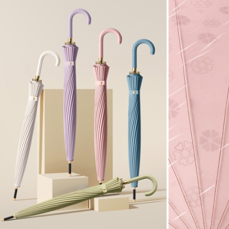 비맞으면 꽃이피는 파스텔 자동 장우산 워터플라워 #2