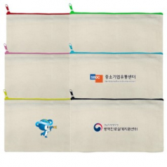 무지 캔버스 파우치 더스트백 관공서 기념품 사은품 판촉물 인쇄 제작
