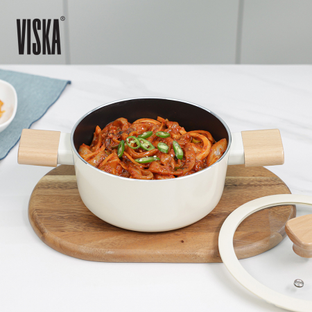 비스카 아리아 인덕션 양수냄비18cm #3