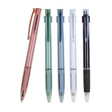 인텐스 초저점도 니들 2색 볼펜 #3