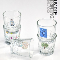 드망즈 UV DTF필름인쇄 글라스 소주잔