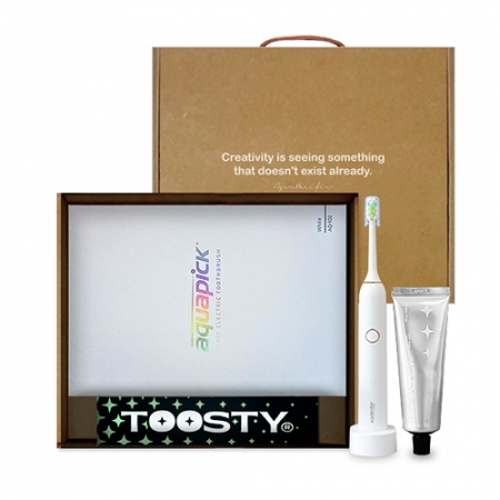 레스쁘리 아쿠아픽 스페셜세트 A (AQ-102 + 투스티 오리지널 치약 100g) #2