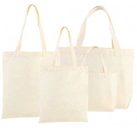 민무늬 가방 베이직 심플 캔버스 에코백 40x35x10cm #3