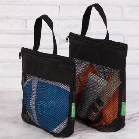 리유저블 메쉬 워시백, 친환경 여행용파우치 2종 #4