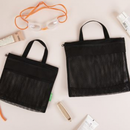 리유저블 메쉬 워시백, 친환경 여행용파우치 2종 #7