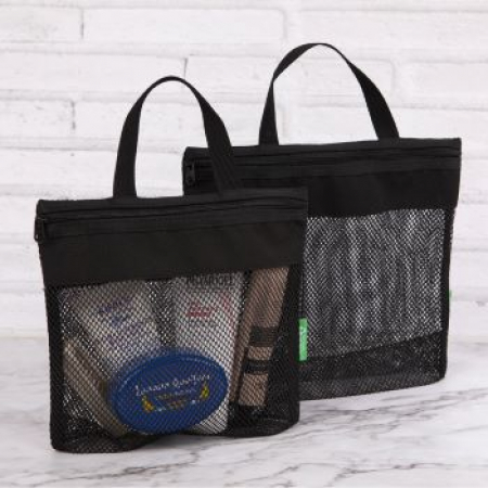 리유저블 메쉬 워시백, 친환경 여행용파우치 2종 #2