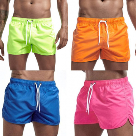 보드숏 남성용 비치 반바지, 컬러플 반바지 비치반바지 보드숏 #2