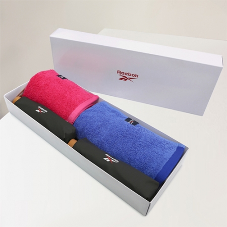 리복 3단수동 암막슬림 2P+180g코마사타올 2P세트 #2