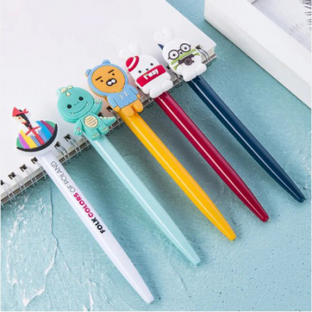 주문제작 PVC 단면 2D캐릭터 팬시 볼펜 #2
