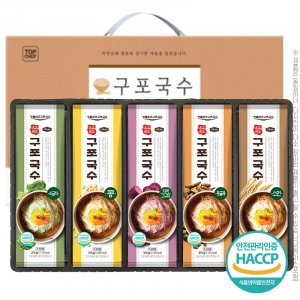 명절선물세트 / 원조명품 구포국수 5종 / 손잡이케이스